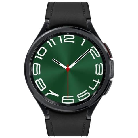 Galaxy Watch6 Classic 47mm Impermeabile 5ATM Display 1.5" 16GB Bluetooth Wi-Fi e NFC per Fitness con Cardiofrequenzimetro e Pedometro Grafite - Italia - Foto 2