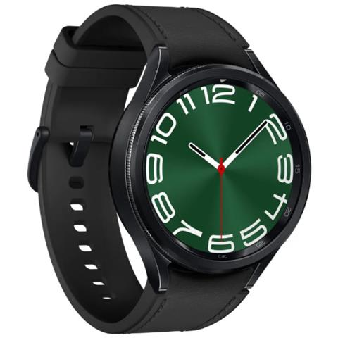 Galaxy Watch6 Classic 47mm Impermeabile 5ATM Display 1.5" 16GB Bluetooth Wi-Fi e NFC per Fitness con Cardiofrequenzimetro e Pedometro Grafite - Italia - Foto 1