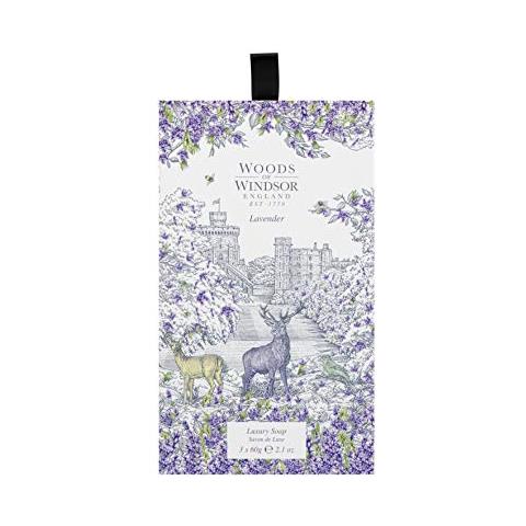 Sapone Di Lusso Alla Lavanda Da 21 Once 60 G Confezione Da 3, 21 Once Fluide, Viola (w160034-6) - Foto 1