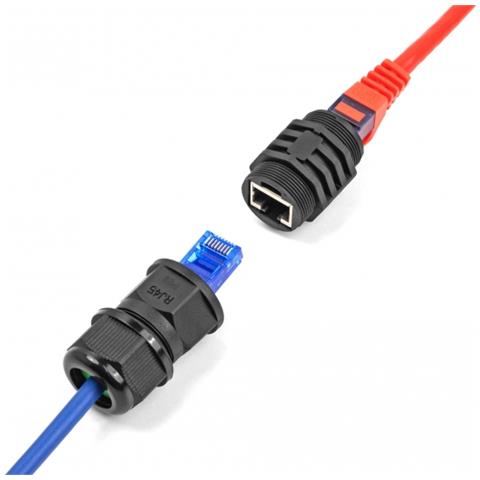 RJ45 Cat. 6A Modulo integrato IP67 polvere e impermeabile - Foto 2