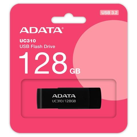 UC310 unità flash USB 128 GB USB tipo A 3.2 Gen 1 (3.1 Gen 1) Nero - Foto 1
