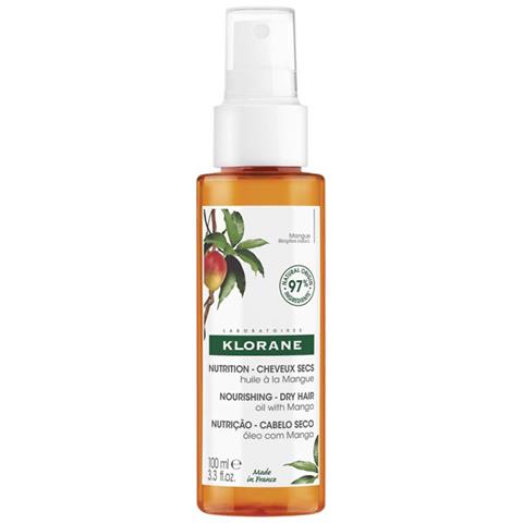Olio Nutrizione Capelli Secchi 100ml Mango Klorane - Foto 2