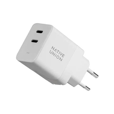 Caricabatterie Rapido Gan Con Power Delivery Da 35 W, Bianco - Foto 1