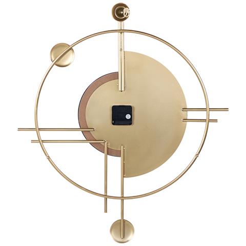 Orologio Da Parete Ferro Oro E Nero 59 X 67 Cm Allogny - Foto 5