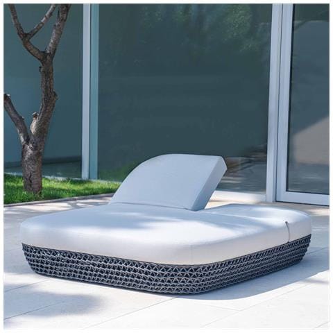 Atreides - Lettino Da Esterno In Alluminio E Corda - Foto 2