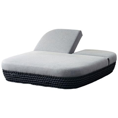 Atreides - Lettino Da Esterno In Alluminio E Corda - Foto 1