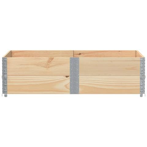 Paretali Per Pallet 2 Pz 150x100 Cm In Legno Massello Di Pino - Foto 3