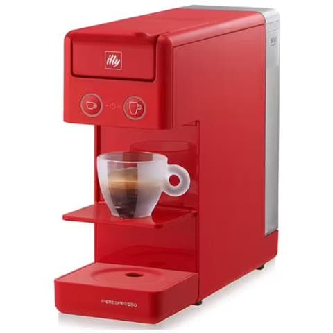 Macchina da Caffè Iperespresso Automatica Serbatoio 0.75 L Potenza 1250 Watt Colore Rosso - Foto 1