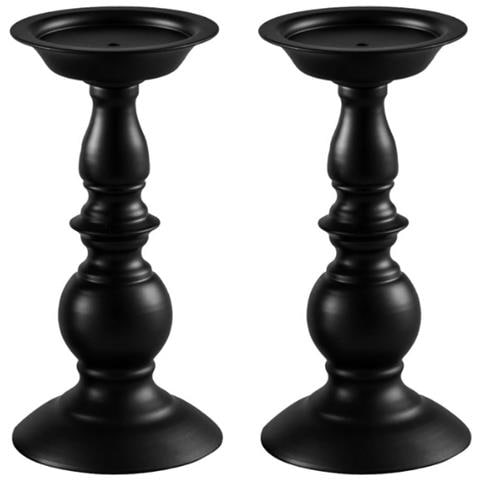 Grande Portacandele In Metallo, Contenitore Portacandele Retrò - Foto 1