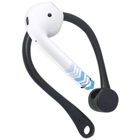 Ganci Auricolari In Silicone Anti-smarrimento Per Apple Airpods 1/2/pro Black - Foto 3