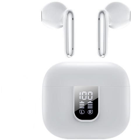 Auricolari Tws: Cancellazione Del Rumore A 6 Microfoni Per Un Audio Cristallino White - Foto 1