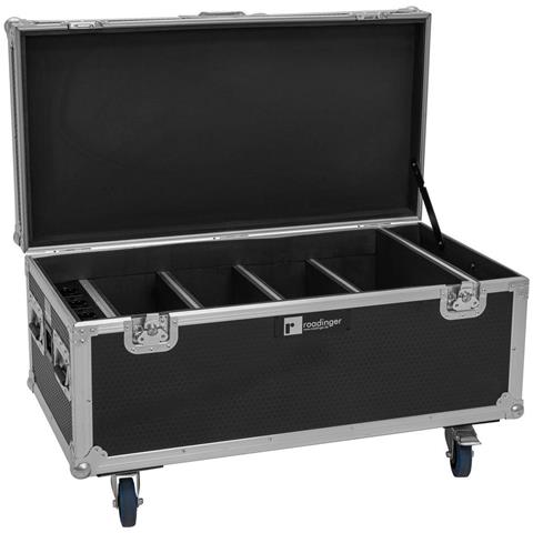 Flightcase 4x Akku Multiflood Ip 8x10w Rgbw Wash Crmx Mit Ladefunktion (31005243) - Foto 1