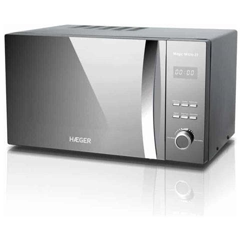 MW-80B. 008A Forno Microonde con Capacità 26 Litri Potenza 800 Watt Colore Argento - Foto 1
