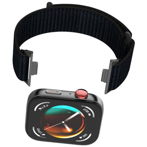 Cinturino Per Orologio In Nylon Da 20 Mm Per Huawei Watch Fit 3 Black - Foto 3