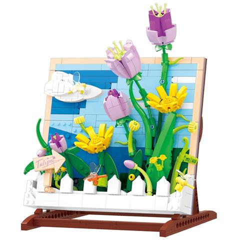 Set Creativo Di 542 Pezzi Di Fiori Artificiali Per La Decorazione Domestica - Foto 1