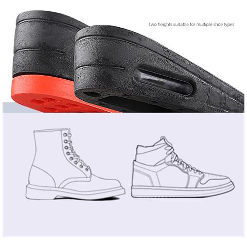 Solette Interne Rialzanti - Rete Nera Con Base Rossa  S - Foto 6