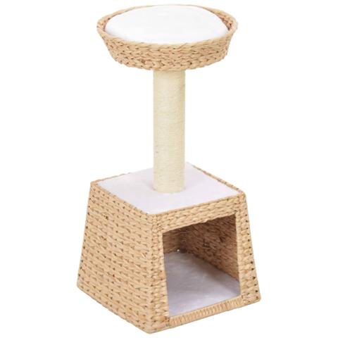 Lusso Casadino -  Albero Per Gatti Con Tiragraffi In Sisal Seagrass - Foto 2