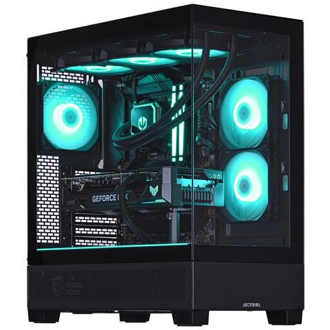 5901443416449 PC AMD Ryzen™ 7 7800X3D 32 GB DDR5-SDRAM 1 TB SSD NVIDIA GeForce RTX 5070 Windows 11 Home Midi Tower Nero - Foto 1