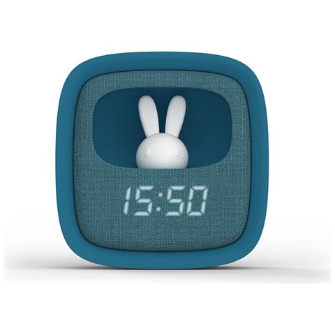 Billy Clock Tactile 3 Alarm Sveglia Notturna Per Bambini, Blu - Foto 1