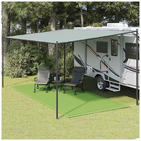 Tappeto da Tenda Verde Chiaro 250x550 cm HDPE - Foto 2