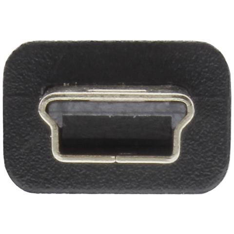Cavo USB 2.0 Mini, Am / Bm (5pol.), Sony, Casio, Palm, Canon, HP, 0,3m - Foto 3