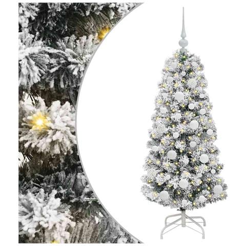 Albero di Natale Artificiale con Rami Pieghevoli 120 cm - Foto 1