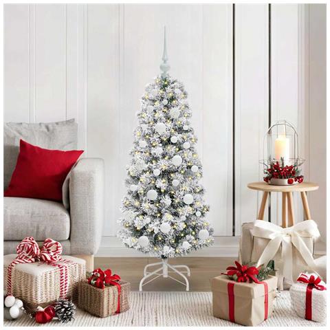 Albero di Natale Artificiale con Rami Pieghevoli 120 cm - Foto 2