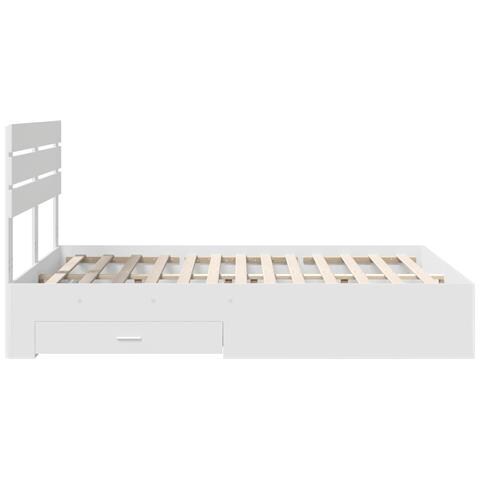 Struttura del letto con cassetto con testiera Legno multistrato - Foto 9