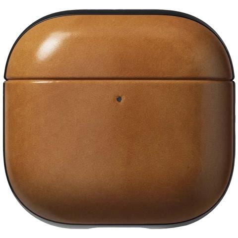 Custodia Per Airpods 4 Modello Modern Leather Antishock, Marrone Chiaro - Foto 2