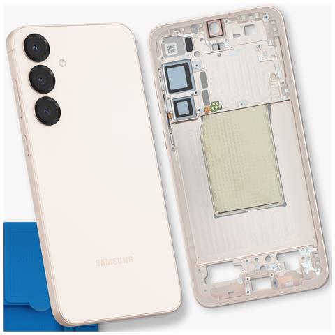 Telaio Centrale Originale Per Galaxy S25 Plus Vestibilità Precisa E Sicura, Rosa Champagne - Foto 4