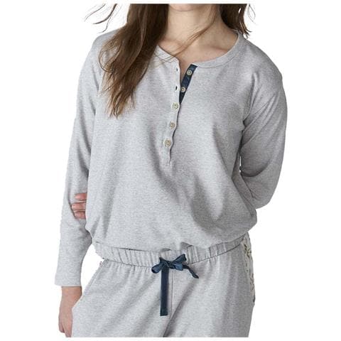 Pigiama A Maniche Lunghe Da Donna Jjbfp1800 - Foto 2