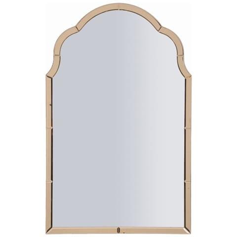 Specchio Con Cornice Classico 6-rosa-mdf-100x62x1 Cm - Foto 1