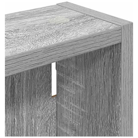Armadio da bagno a muro Sonoma grigia 30 x 10 x 60,5 cm - Foto 9