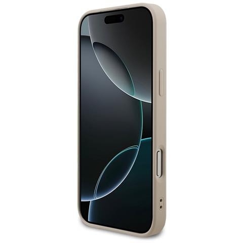 Custodia Per Iphone 17 Pro Max In Tessuto Color Sabbia Guess - Foto 2