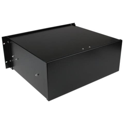 Cassetto archiviazione in acciaio 4U colore nero per rack 19'' e armadi - Foto 2