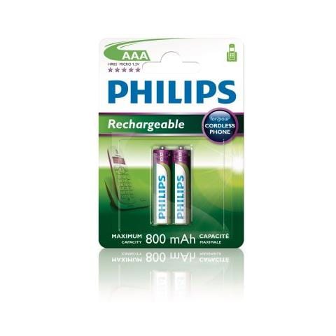 Batteria In Singola Conf (2pz Per Blister) , Multilife Ricaricabile, Aaa Ni-mh, 800 Mah, 1,2 Volt - Foto 2