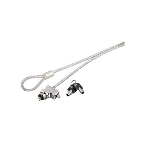 Cavo di sicurezza per notebook con chiusura a chiave, 1,8m - Foto 1