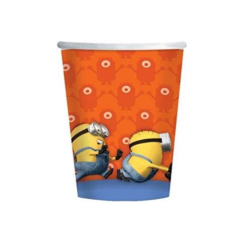 Minions - 8 Bicchieri Di Plastica - Foto 1