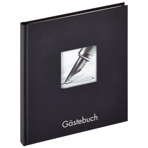 Fun Guestbook black 23x25, 72 white Pages GB205B - Foto 1