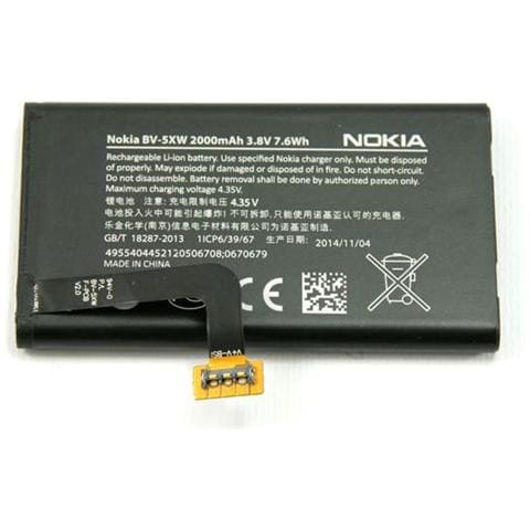 Nokia N9 Lumia 800 Batteria Originale Bv-5xw Da 2000ma - Foto 1