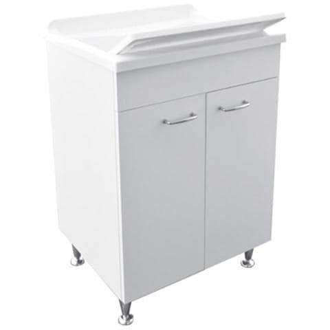 Lavatoio + Mobile Idrofugo E Tavola Polipropilene L Cm 60 X P Cm 60 - Foto 1