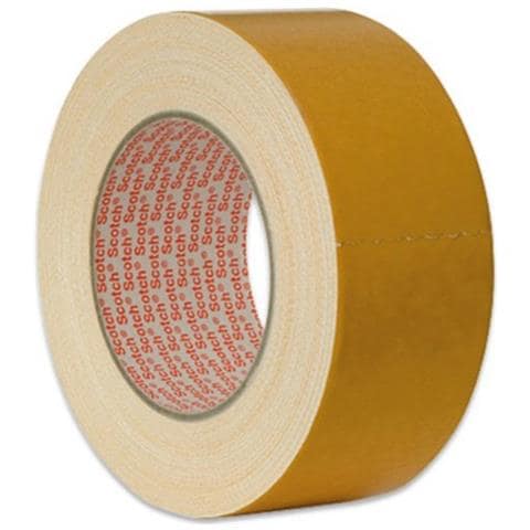 Biadesivo In Tela Mm 50 Mt 25 Per Posa Moquette Passatoie Prato Telato - Foto 1