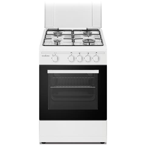 SCHAUB LORENZ Cucina Elettrica SS450GW 4 Fuochi a Gas - Forno a Gas - 50 x 50 cm Colore Bianco SCHAUB LORENZ Cucina Elettrica SS450GW 4 Fuochi a Gas - Forno a Gas - 50 x 50 cm Colore Bianco