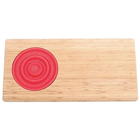 1633-tavola Con Scolapiatti Per Lavello, In Acciaio Inox, 58 X 29 Cm, Colore: Marrone - Foto 1