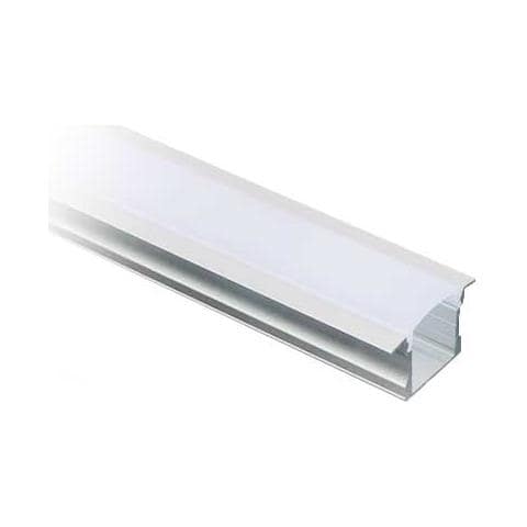 V-tac Vt-8107 Profilo In Alluminio Da 2m Milky Cover Per Striscia Led - Sku 3351 - Foto 1