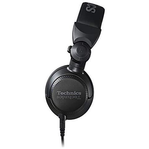 Technics Eah-dj1200ek Sopra Lorecchio Dj Professionale Wired Cuffie 270 Girevole Custodia E Cavo Di Bloccaggio Staccabile Con Leggero Pieghevole Elegante Design - Nero - Foto 1