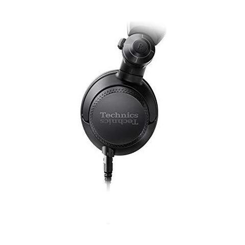 Technics Eah-dj1200ek Sopra Lorecchio Dj Professionale Wired Cuffie 270 Girevole Custodia E Cavo Di Bloccaggio Staccabile Con Leggero Pieghevole Elegante Design - Nero - Foto 2