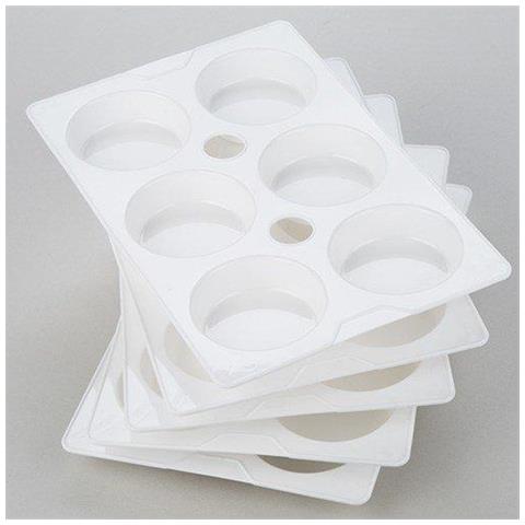 6 -bene Vernice Palette (confezione Da 5) In Plastica Vernice Tavolozze Per I Bambini Pittura - Foto 2