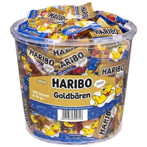 Gold Bears ""good Night"" - 100 Mini Bags - Foto 1