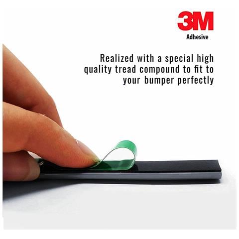 Profilo Argento Per Auto Con Biadesivo 3m Apt, 11 Mm X 250 Cm - Foto 5